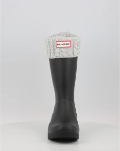 Calcetines Hunter Recycled Mini Cable Boot Short Gris