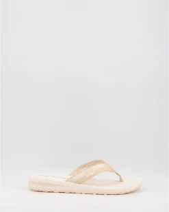 Chanclas Tommy Hilfiger Th Colorblock Webbing Sandal Beig