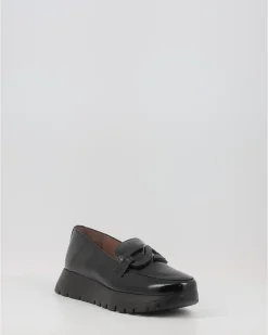 Mocasines Wonders A-2453 Negro