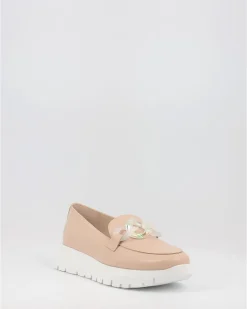 Mocasines Wonders Rose A-2444 Beig