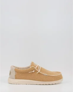 Náuticos Hey Dude Wally Braided Amarillo