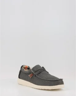 Náuticos Hey Dude Wally Eco Sox Gris