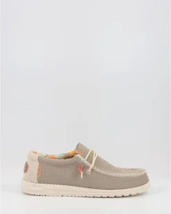 Náuticos Hey Dude Wally Eco Sox Marron