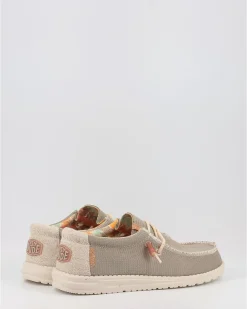 Náuticos Hey Dude Wally Eco Sox Marron