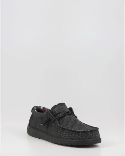 Náuticos Hey Dude Wally Sox Negro