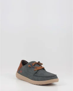 Náuticos Skechers Relaxed Fit Melson - Planon 210116 Azul