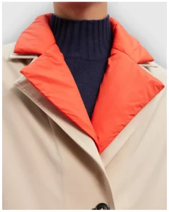 Plumiferos Ecoalf Albertalf Jacket Woman Taupe