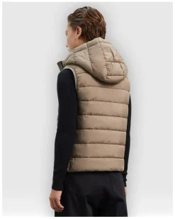 Plumiferos Ecoalf Aorakialf Vest Woman Taupe