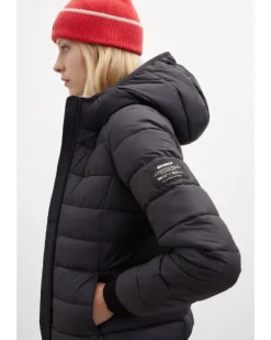 Plumiferos Ecoalf Aspenalf Jacket Woman Negro