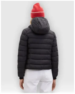 Plumiferos Ecoalf Aspenalf Jacket Woman Negro