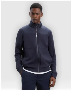 Plumiferos Ecoalf Bezeaalf Sweatshirt Man Azul