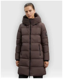 Plumiferos Ecoalf Manliealf Jacket Woman Marron