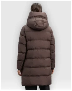 Plumiferos Ecoalf Manliealf Jacket Woman Marron