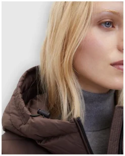 Plumiferos Ecoalf Marangualf Jacket Woman Marron