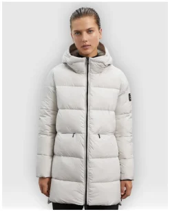 Plumiferos Ecoalf Marangualf Jacket Woman Beig