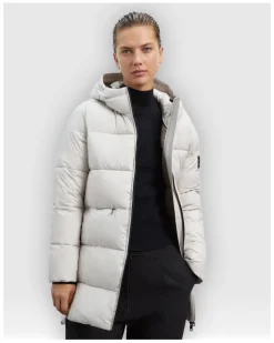 Plumiferos Ecoalf Marangualf Jacket Woman Beig