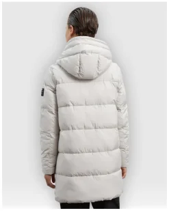 Plumiferos Ecoalf Marangualf Jacket Woman Beig