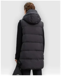 Plumiferos Ecoalf Marangualf Vest Woman Negro