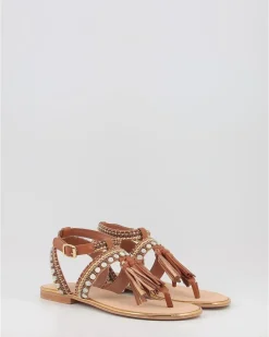 Sandalias Alma Blue 1306 Cuero