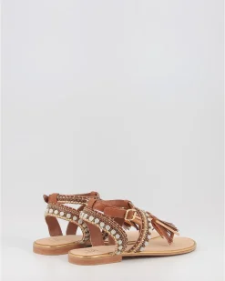 Sandalias Alma Blue 1306 Cuero