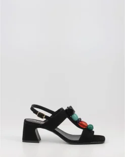 Sandalias Alpe Femme 2585 Negro