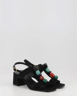 Sandalias Alpe Femme 2585 Negro