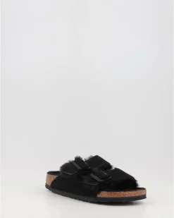 Sandalias Birkenstock Arizona Shearling Negro