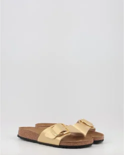 Sandalias Birkenstock Madrid Big Buckle Bf Oro