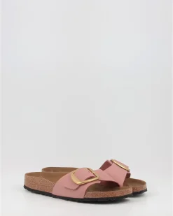 Sandalias Birkenstock Madrid Big Buckle Nu Rosa