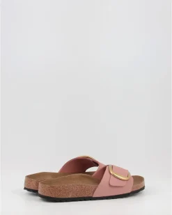 Sandalias Birkenstock Madrid Big Buckle Nu Rosa