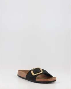 Sandalias Birkenstock Madrid Big Buckle Lenb Negro