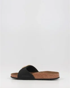 Sandalias Birkenstock Madrid Big Buckle Lenb Negro