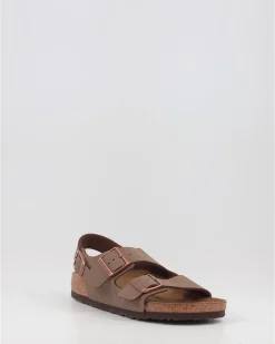 Sandalias Birkenstock Milano Bfbc Narrow Marron