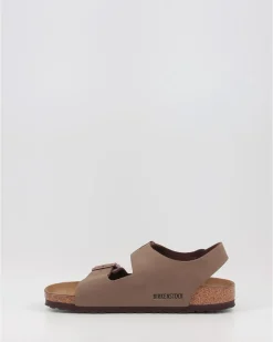 Sandalias Birkenstock Milano Bfbc Narrow Marron