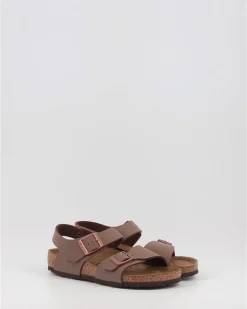 Sandalias Birkenstock New York Kids Bfbc Marron