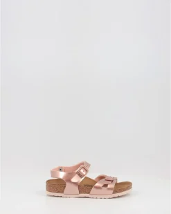 Sandalias Birkenstock Rio Kids Bf Rosa