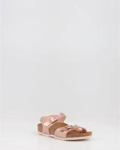 Sandalias Birkenstock Rio Kids Bf Rosa