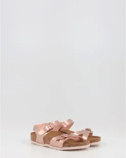 Sandalias Birkenstock Rio Kids Bf Rosa