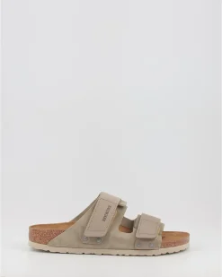 Sandalias Birkenstock Uji Vl Nu Taupe Taupe