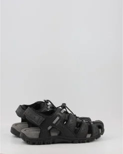 Sandalias Geox Uomo Sandal Strada U6224B Negro