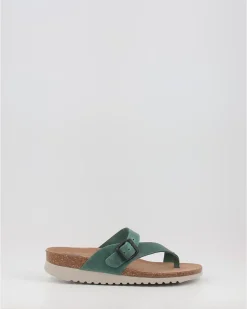 Sandalias Interbios 7119-Mg Verde