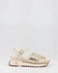 Sandalias Liu Jo Maxi Wonder 11 Metalizado