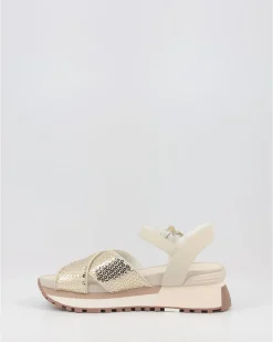 Sandalias Liu Jo Maxi Wonder 11 Metalizado