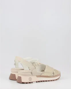 Sandalias Liu Jo Maxi Wonder 11 Metalizado