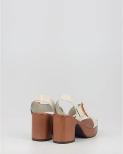 Sandalias Obi Shoes 5245 Blanco
