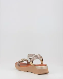 Sandalias Obi Shoes 5191 Metalizado