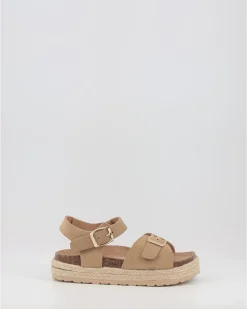 Sandalias Obi Shoes 801-He-Tal Taupe