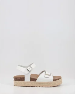 Sandalias Obi Shoes 801-He-Tal Blanco