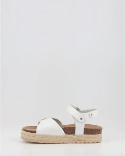 Sandalias Obi Shoes 801-He-Tal Blanco