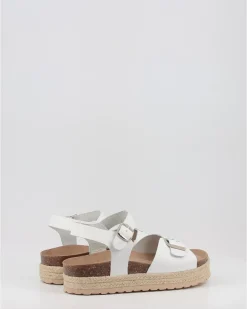 Sandalias Obi Shoes 801-He-Tal Blanco
